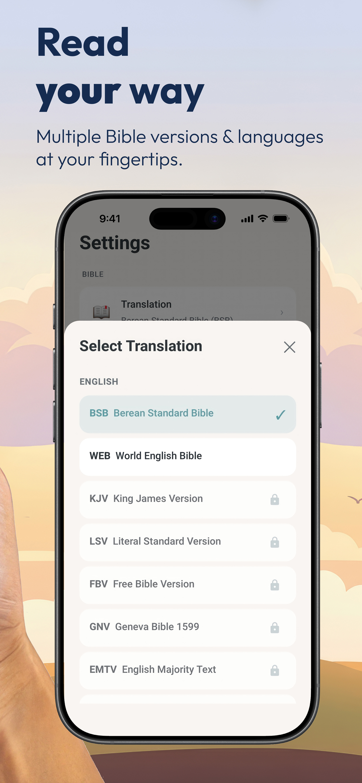 DailyLight Bible screenshot 5