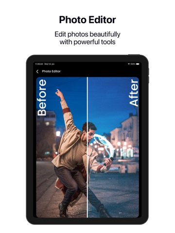 InstaSquare Photo Editor iPad screenshot