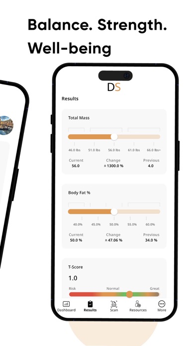 DexaScan Screenshot