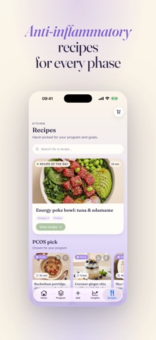 Helena: PCOS & Endometriosis iPhone screenshot