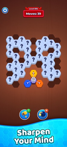 Hexa Block Out iPhone screenshot