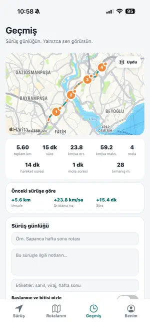 Drive Ride: GPS & Routes screenshot 3
