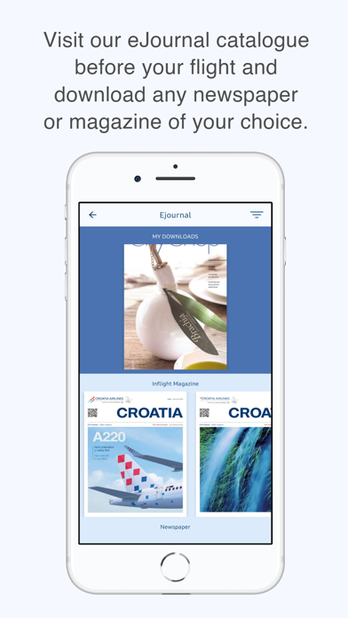 Croatia Airlines Screenshot