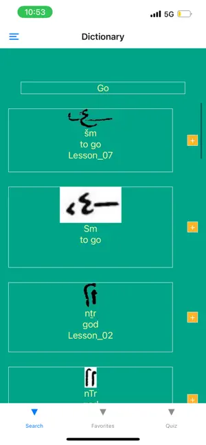 Learn Demotic Egyptian screenshot 4