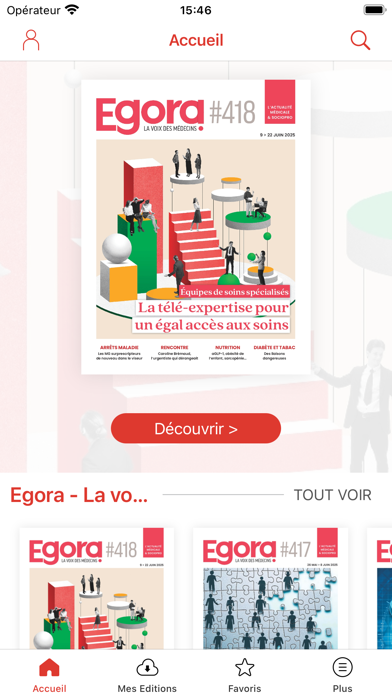 Screenshot #1 pour Egora