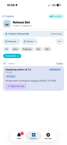 Agent Notifier screenshot