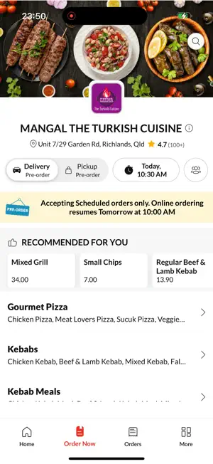 MANGAL THE TURKISH CUISINE screenshot 3