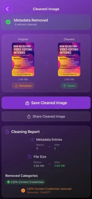AI Scrub screenshot 3