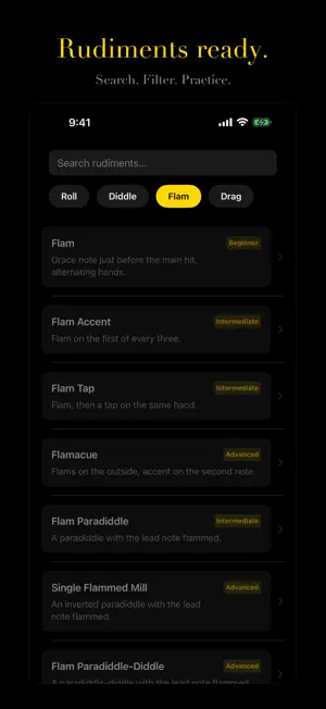 Drummie: Drum Metronome & BPM screenshot 4