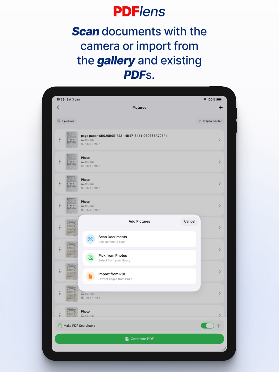 iPad screenshot