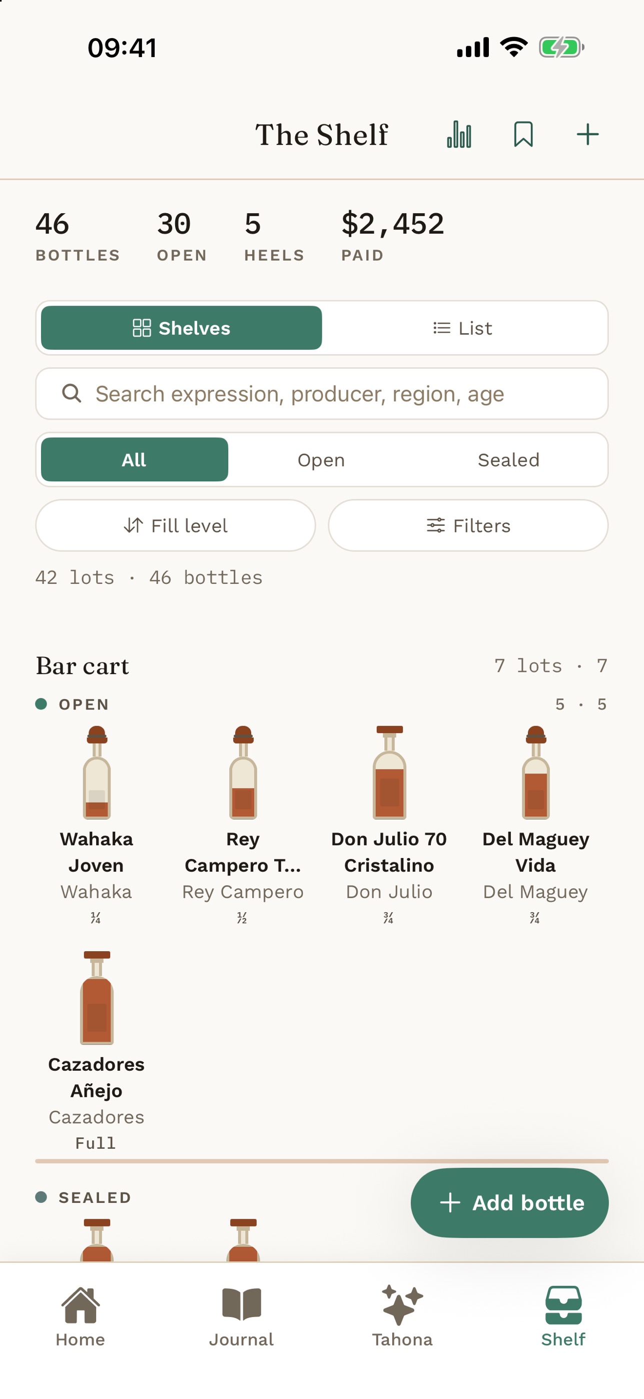 Screenshot 2 of Agave & Note: Tequila Journal