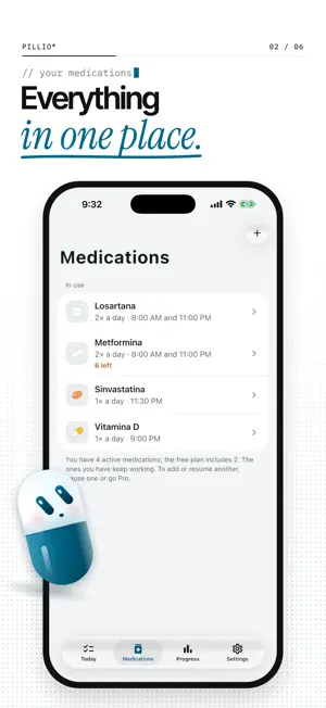 Pillio: Medication Reminder screenshot 2