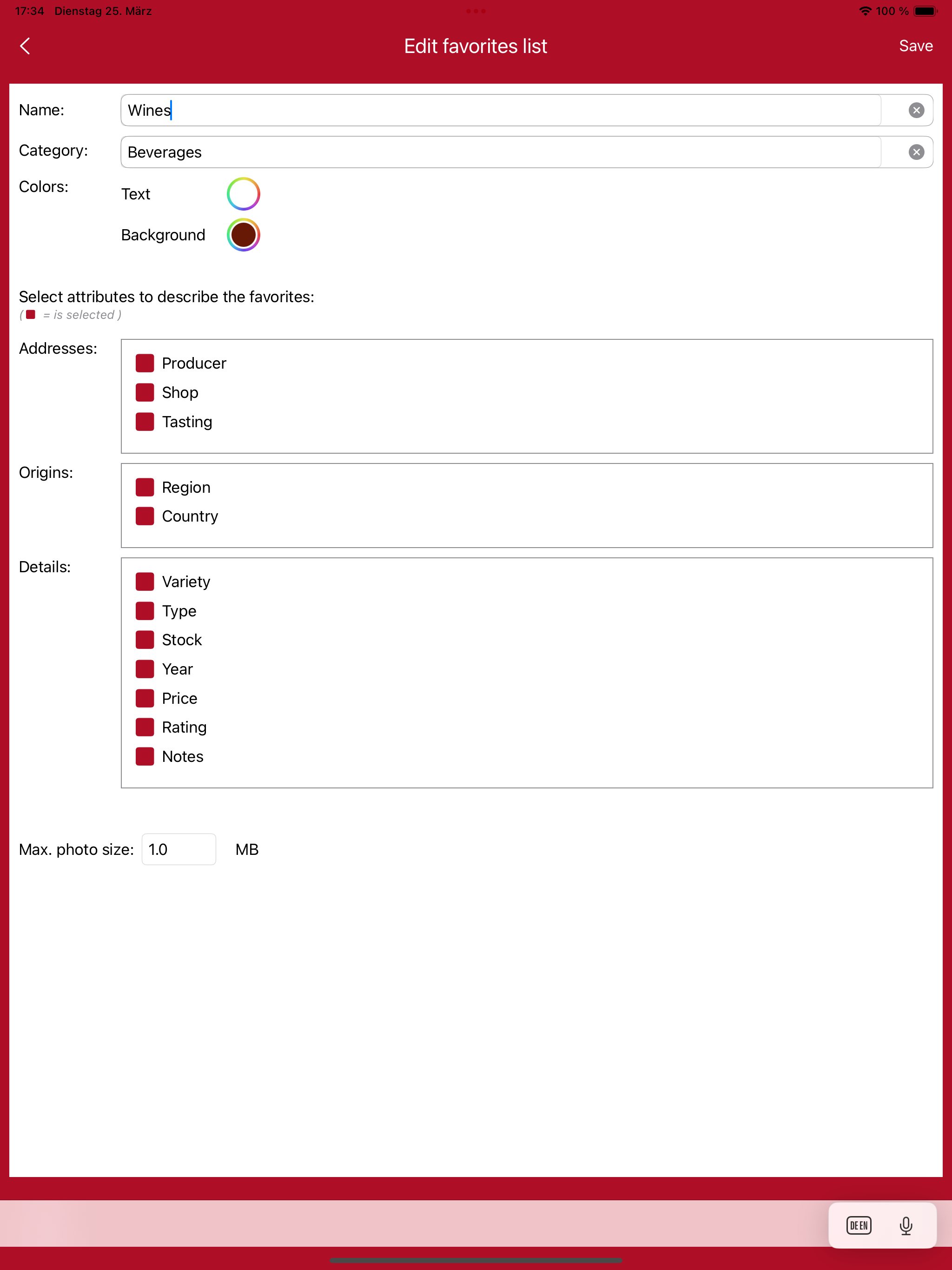 myFavoriten screenshot 9