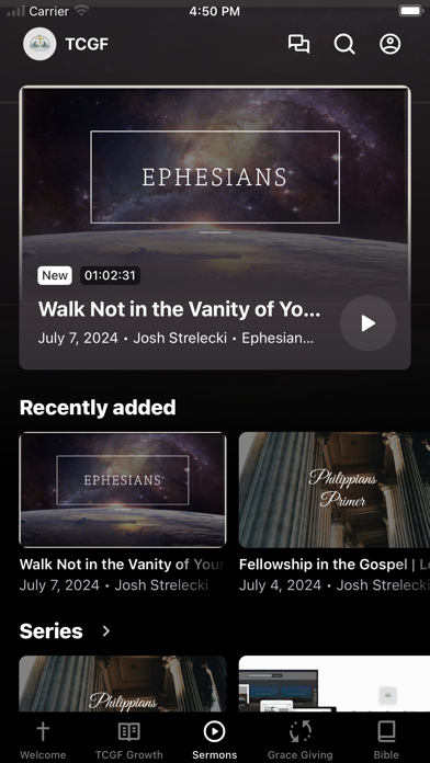 Twin Cities Grace Fellowship Screenshot