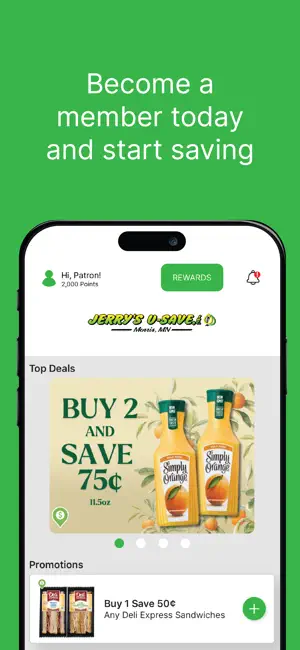 Jerry's U-Save, Inc. Rewards screenshot 2