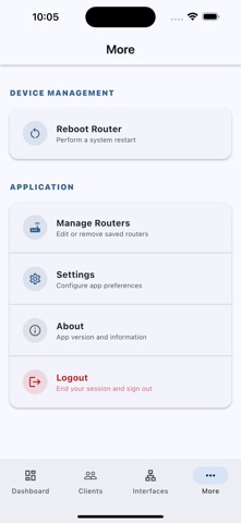 LuCI Mobile Screenshot 3 of 7