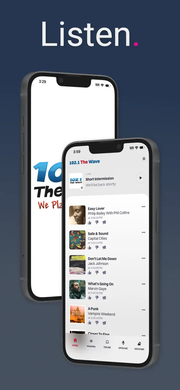 Screenshot #1 pour 102.1 The Wave WWAV
