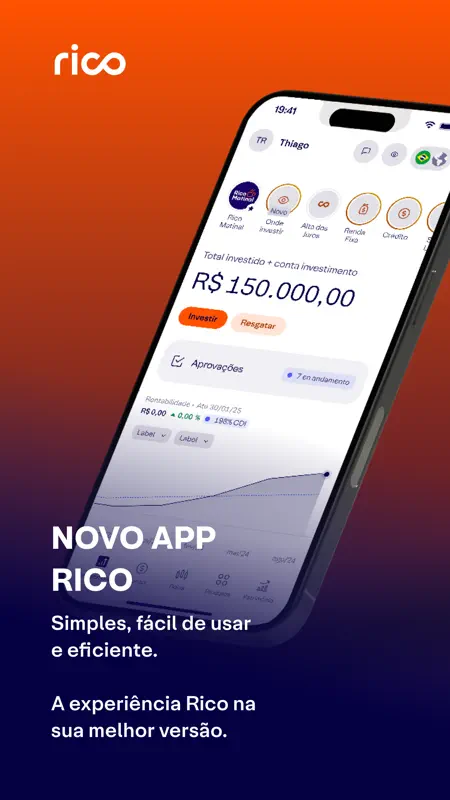 Rico: investir é pra você screenshot 1 of 6