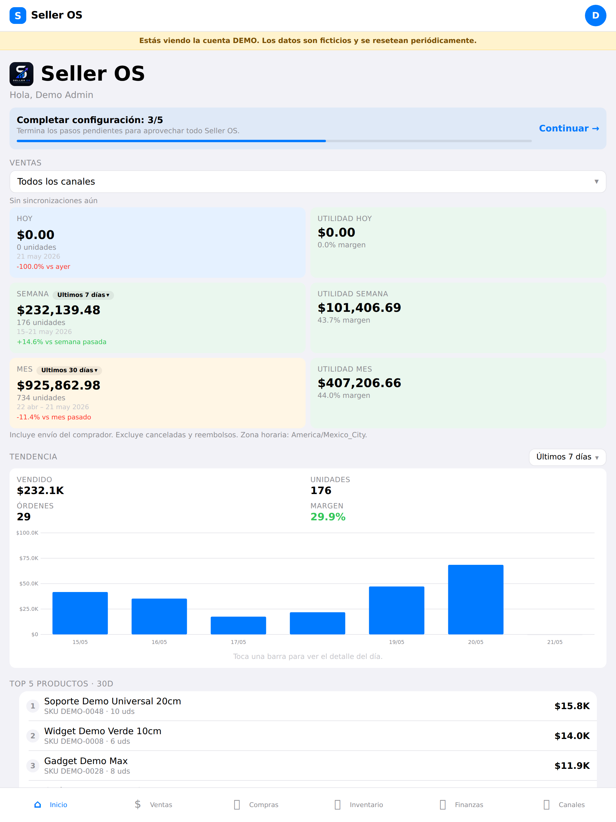 Seller OS screenshot 8