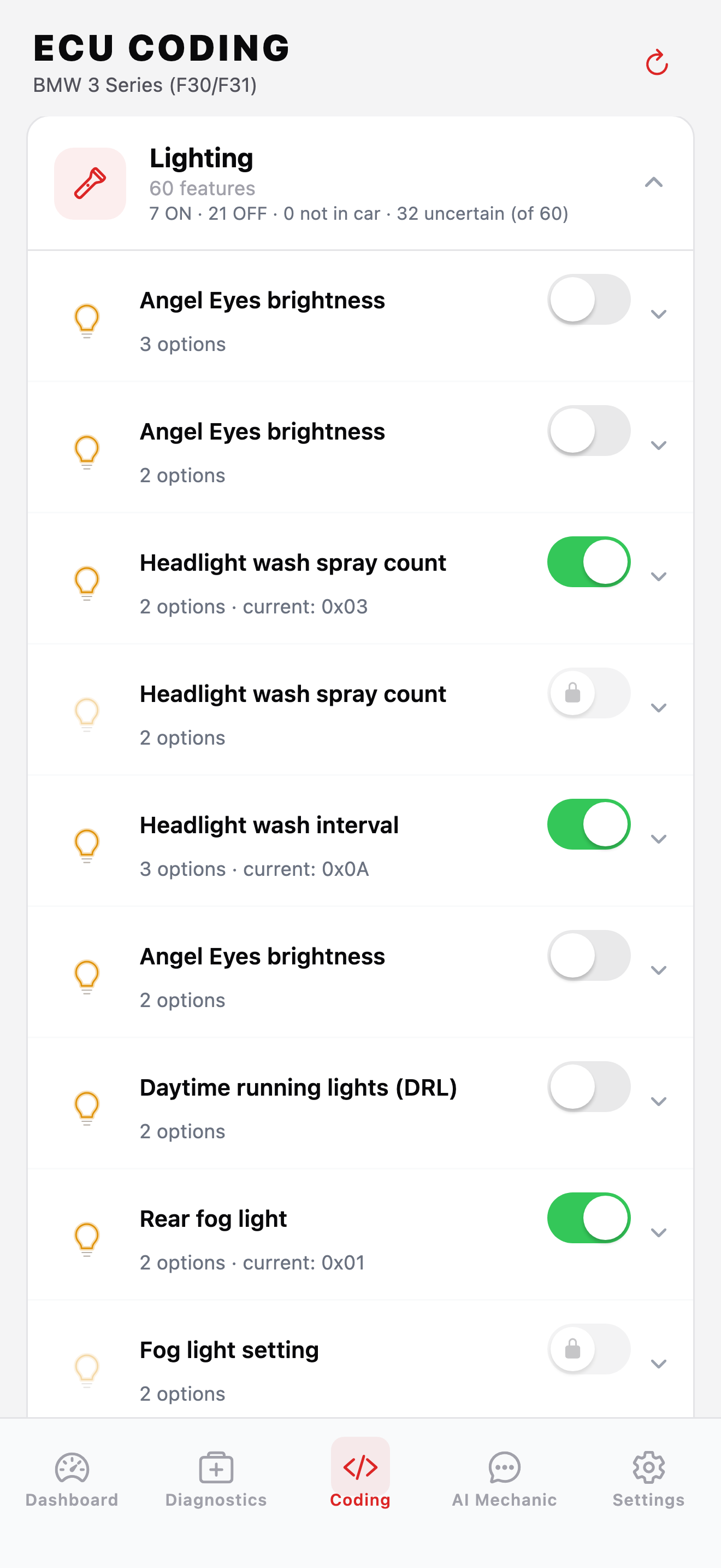 CarCoding: OBD2 Car Scanner screenshot 9