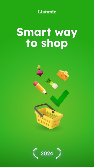 Shared Grocery Shopping List Screenshot