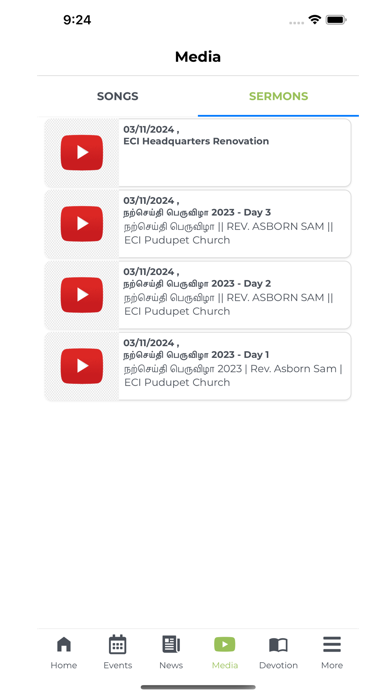 ECI Church App Screenshot 4 - AppWisp.com ECI Church App Screenshot 4 - AppWisp.com