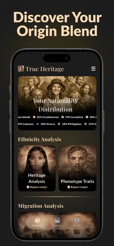 True Heritage & Ancestry: EDNA screenshot 2