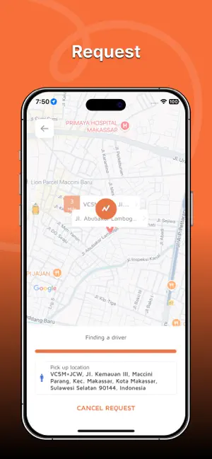 Maxride: Bajaj & Ojek Online iPhone screenshot 4