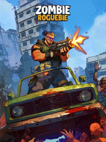 Zombie Roguebie: Shooting Game iPad screenshot