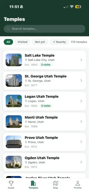 My Temple Tracker screenshot 3