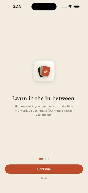 Hanase: Language Flashcards screenshot 4