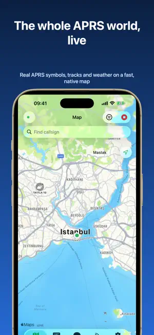 APRSSwift screenshot 1