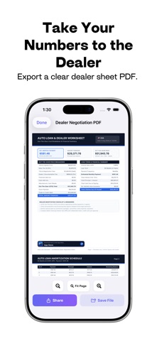 Auto Loan Calculator - Finance iPhone screenshot