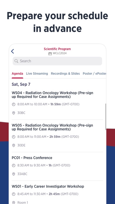 IASLC WCLC Screenshot