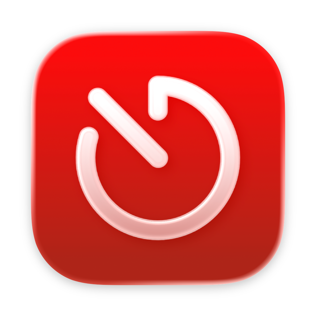 Timery Mac app icon, 1024 × 1024