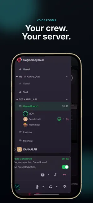 Mqvi: Voice Chat & Communities screenshot 1