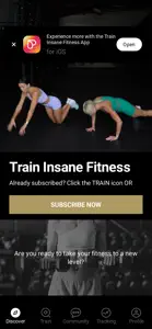 Train Insane Fitness screenshot #1 for iPhone