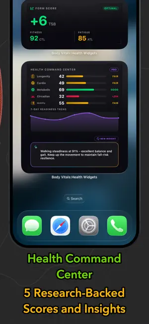 Body Vitals:Health Widgets screenshot 3
