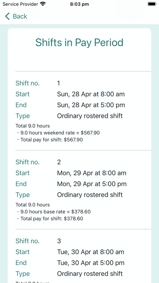 #5. DiT Pay Check (iOS) 由: Peter Hallett