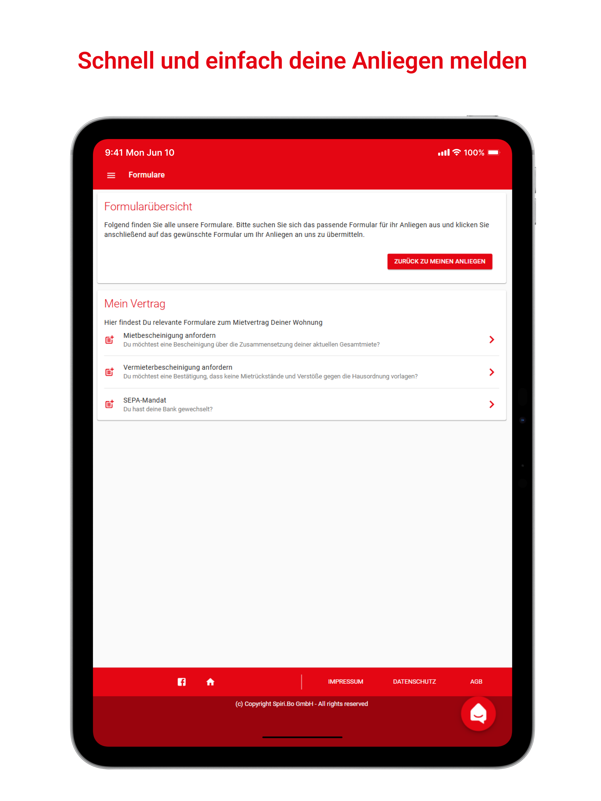 SWB-Mieterapp