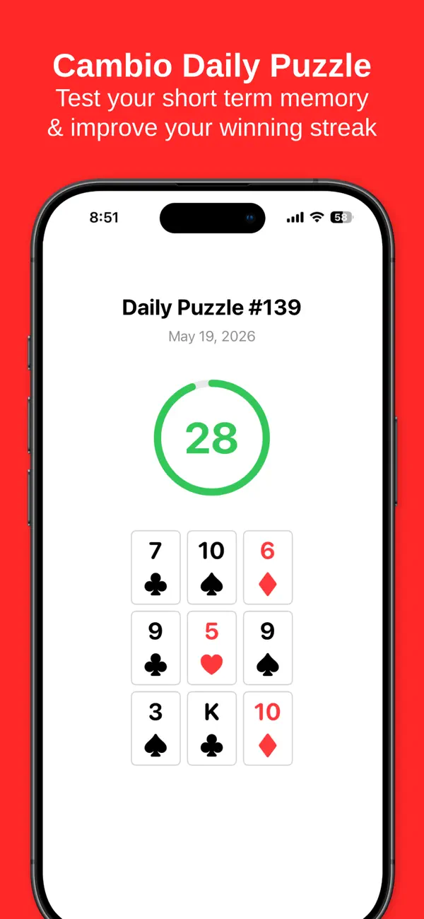 Cambio - Card Game Screenshot 1