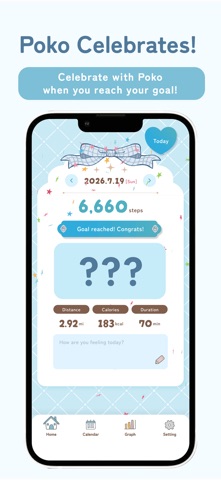 Poko Step Counter - Pedometer Screenshot 8 of 10