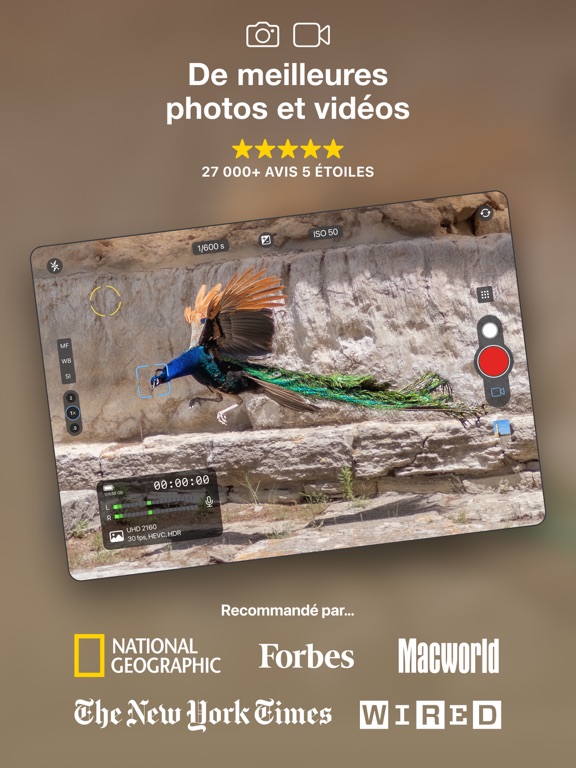 Screenshot #5 pour ProCamera. Appareil Photo RAW