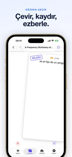 Captura de pantalla de Tekrar – Flashcards en iPhone 2