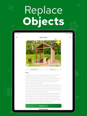 Garden Design AI – GardenUp iPad screenshot