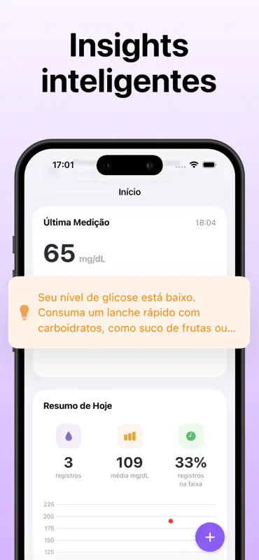 Medidor de glicose - Gluvia screenshot 5 of 10
