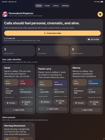 App screenshot