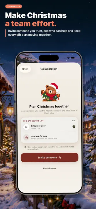 Listmas - Christmas Planner screenshot 5