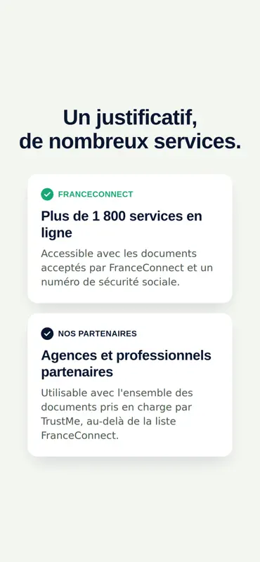 TrustMe: Identité Numérique screenshot 3 of 7