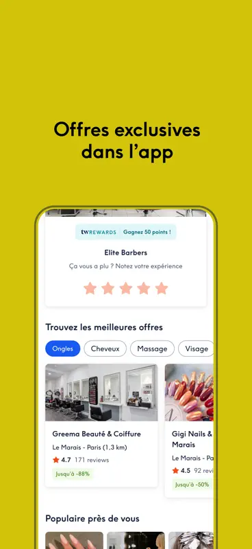 Treatwell: Coiffure et beauté screenshot 3 of 5